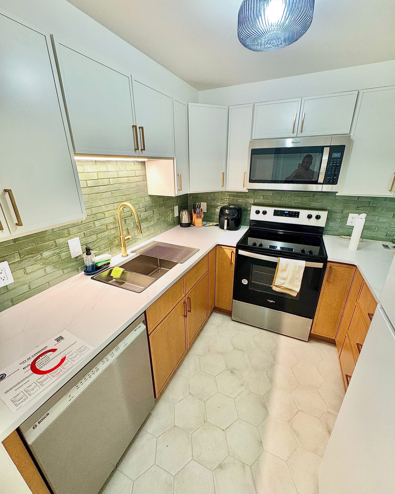 Kitchen remodeled by Vertex Home Remodeling